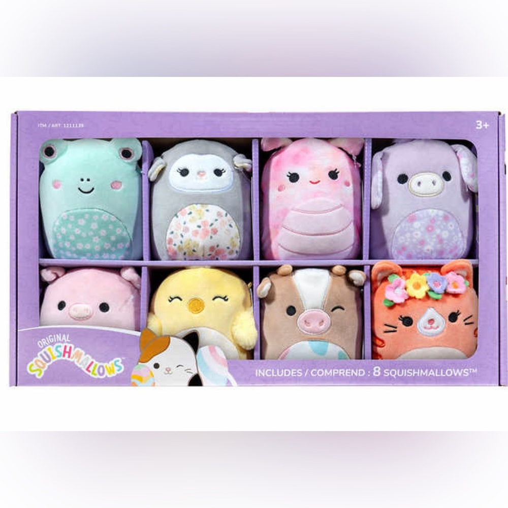 Squishmallows 5-inch Plush 8-pack Assorted - Critters